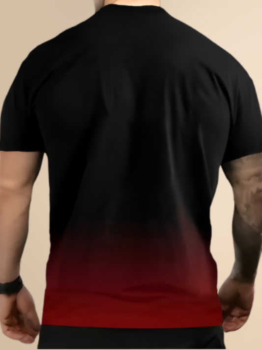 Gradient "Black" Printed Tee