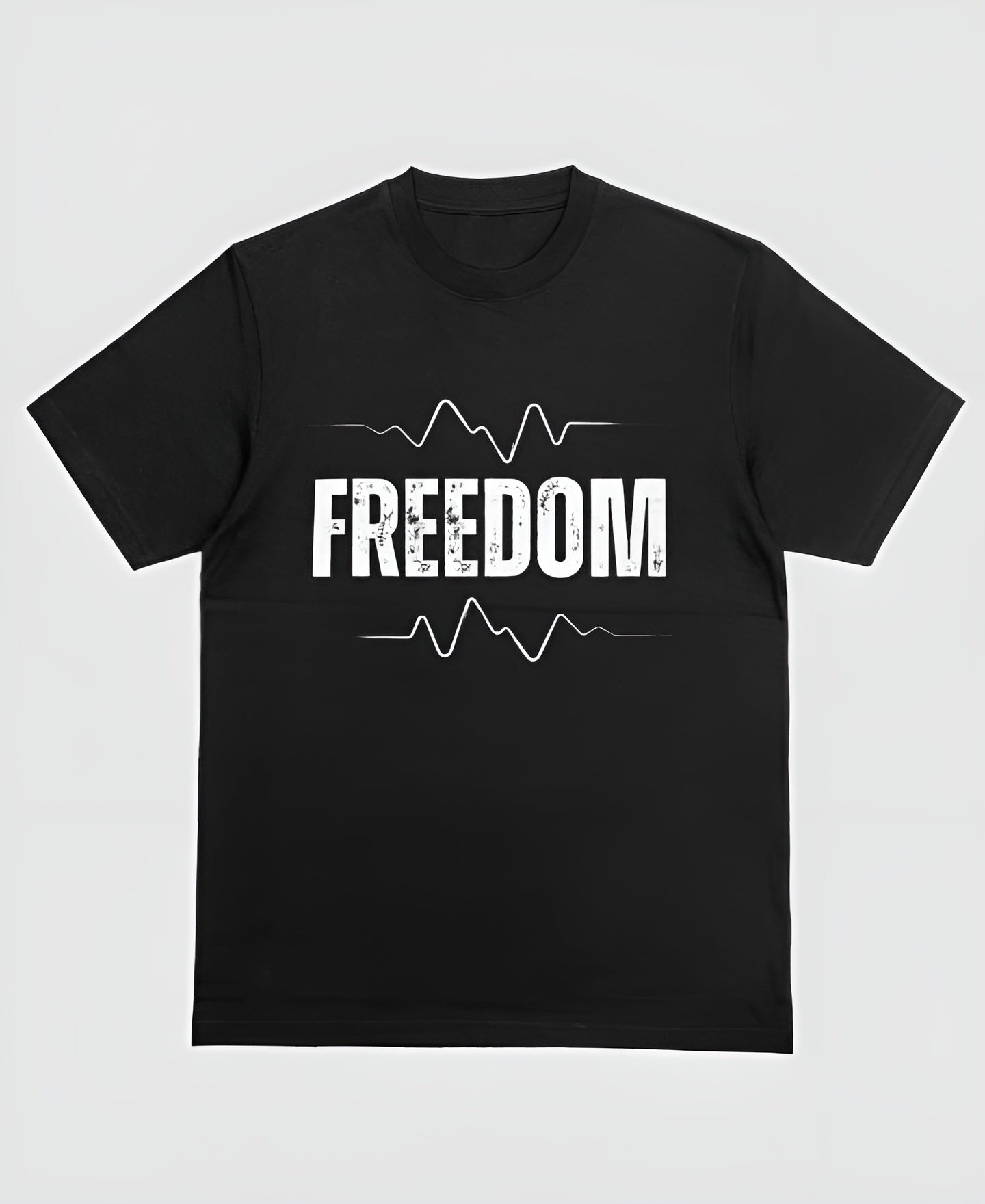 Freedom Printed Tee | Black