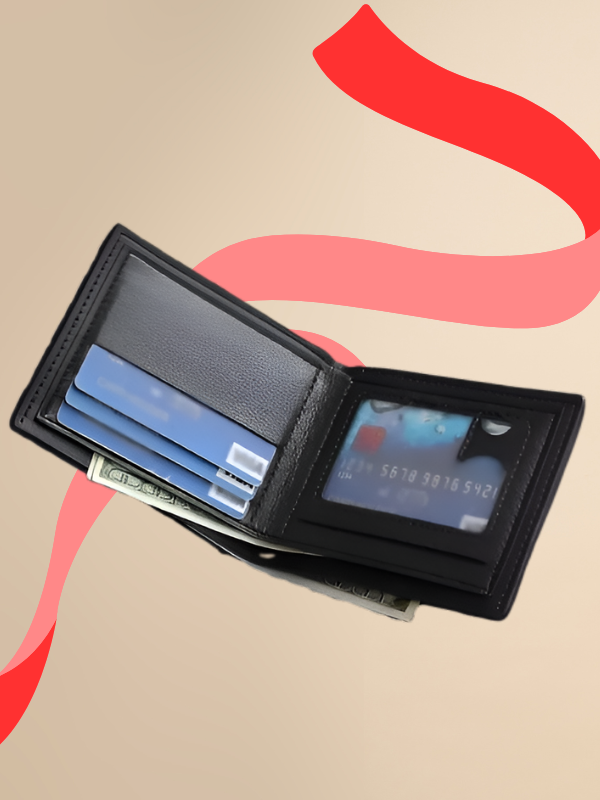 Stylish Faux Leather Wallet