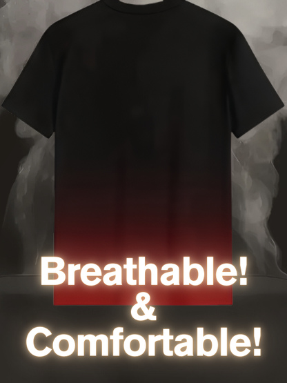 Gradient "Black" Printed Tee