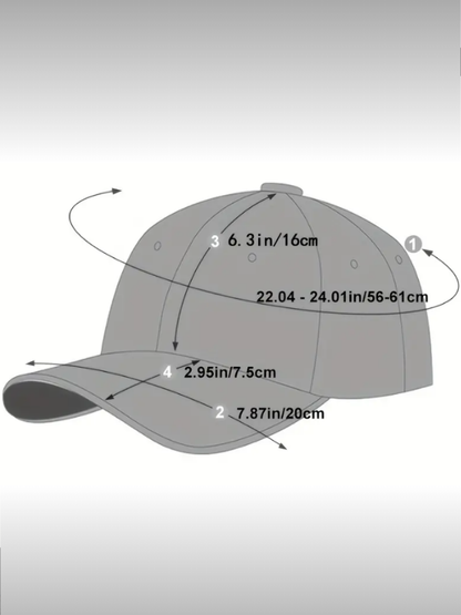 PU Leather Baseball Cap