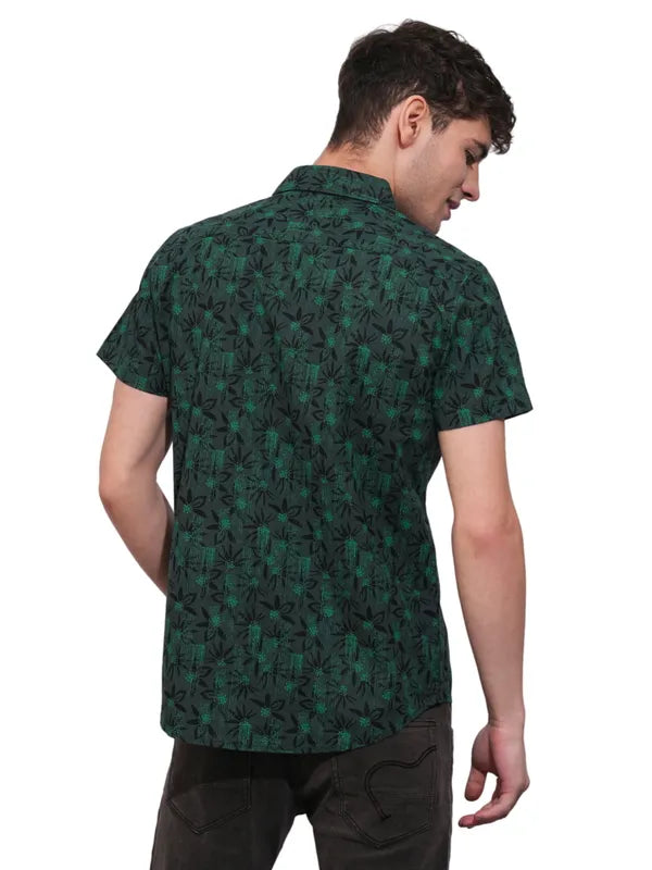 FunkyVibes Men’s Green Top Shirt – Stylish & Comfortable