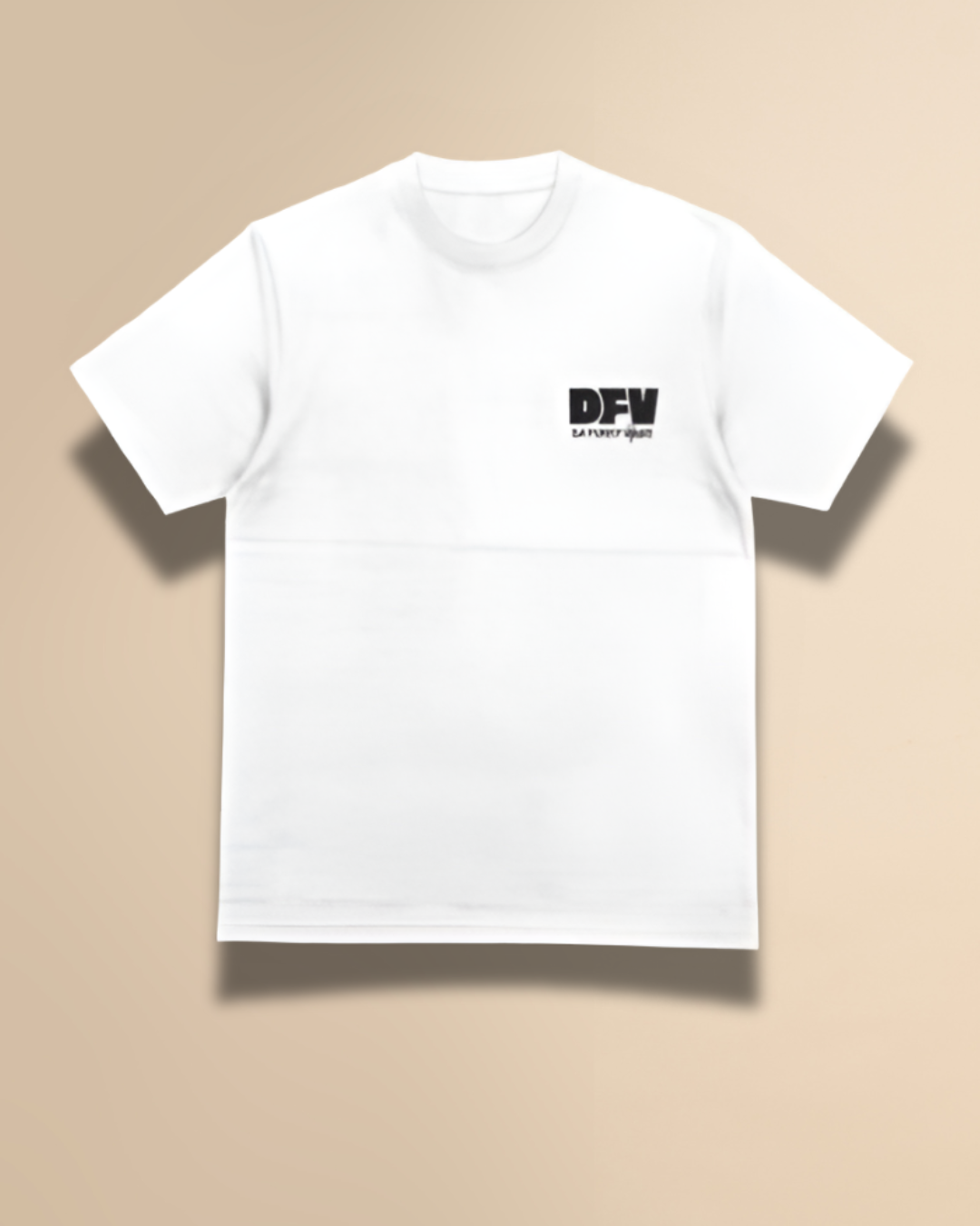 Brand Logo Tee | White